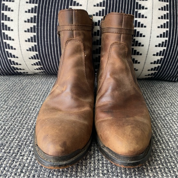 Durango RD864 Leather Western Ankle Boots - Picture 6 of 16